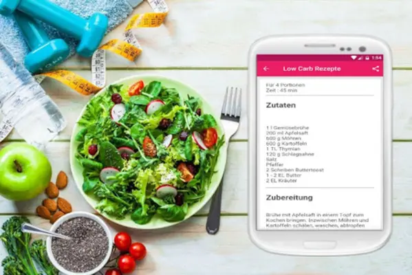 Low carb recipes fast android App screenshot 1